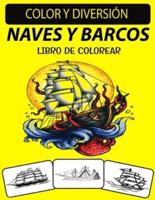 Naves Y Barcos Libro De Colorear