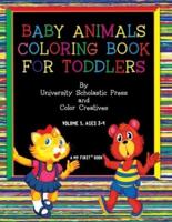 Baby Animals Coloring Book for Toddlers