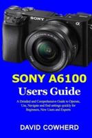 Sony A6100 Users Guide
