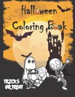 Halloween Coloring Book-Tricks or Treat