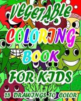 Vegetable Coloring Book For Kids