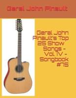 Geral John Pinault's Top 25 Show Songs - Vol. IV - Songbook #75