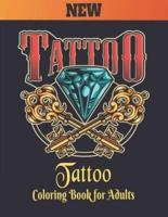 Tattoo Coloring Book for Adults New