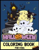 Halloween Coloring Book for Kids Ages 4-8