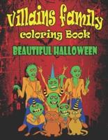 Villains Family Coloring Book Beautiful Halloween