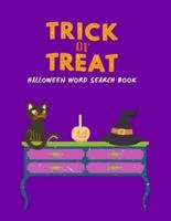 Trick of Treat Halloween Word Search Book