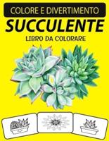 Succulente Libro Da Colorare