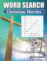 Word Search Christian Movies: Word Find Book For Adults