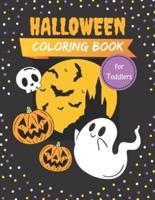 Halloween Coloring Book for Toddlers