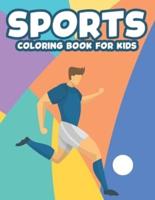 Sports Coloring Book For Kids