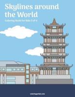 Skylines around the World Coloring Book for Kids 5 & 6