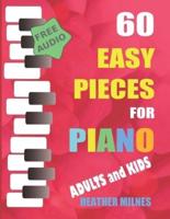60 Easy Pieces for Piano: Popular classical, folk and Christmas tunes arranged for easy piano   Bumper Piano Songbook