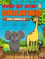 Step by Step Drawing Zoo Animals