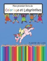 Mon Premier Livre De Coloriage Et Labyrinthes