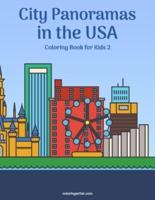 City Panoramas in the USA Coloring Book for Kids 2