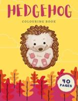 Hedgehog Colouring Book