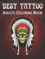 Best Tattoo Adults Coloring Book