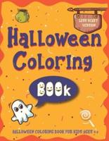 Halloween Coloring BOOk For Kids Ages 4-8