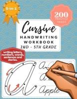 5-In-1 Cursive Handwriting Workbook (2Nd - 5th Grade)