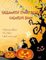 Halloween Spooktacular Coloring Book