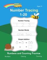 Number Tracing 1-20