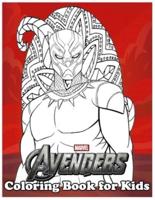 The Avengers Coloring Book for Kids: Amazing 120 Pages Coloring Book large With illustrations Great Coloring Book for Boys, Girls, Toddlers, Preschoolers, Kids (Ages 3-6, 6-8, 8-12)