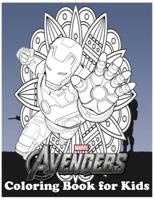 The Avengers Coloring Book for Kids : Amazing 120 Pages Coloring Book large With illustrations Great Coloring Book for Boys, Girls, Toddlers, Preschoolers, Kids (Ages 3-6, 6-8, 8-12)