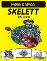 Skelett Malbuch