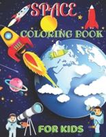 Space Coloring Book For Kids