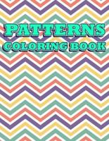 PATTERNS COLORING BOOK: Geometric Patterns Colouring Book For Adults   8,5x11 One Side Coloring Pages For Stress Relief & Relaxation   New Release 2020