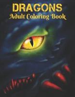 Adult Coloring Book Dragons : Stress Relieving Dragons Designs 50 one Sided Dragon Designs for Relaxation and Stress Relief 100 Page Coloring Book Stress Relieving Animals Patterns