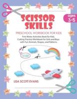 Scissor Skills Preschool Workbook for Kids Ages 3-5