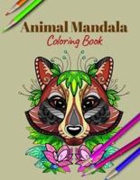 Animal Mandala Coloring Book