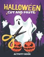 Halloween Cut And Paste Activity Book