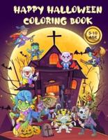 Halloween Coloring Book for Kids - Hapy Hallowen