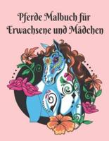 Pferde Malbuch für Erwachsene und Mädchen: Stressabbau Pferde 50 einseitige Pferde Designs Malvorlagen für Erwachsene Geschenk für Pferdeliebhaber zum Ausmalen Erwachsenen Malbuch für Pferdeliebhaber Männer und Frauen