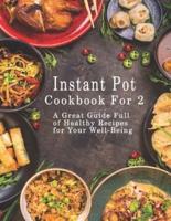 Instant Pot Cookbook For 2