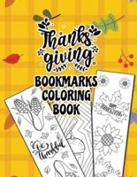 Thanksgiving Bookmarks Coloring Book