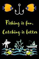 Fishing Is Fun, Catching Is Better