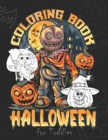 Halloween Coloring Book For Toddler