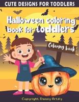 Halloween Coloring Book for Toddlers and Kids
