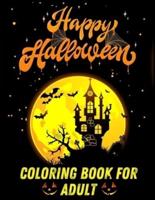 Halloween Coloring Book for Adult