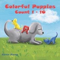 Colorful Puppies - Count 1 to 10