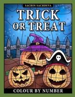 Trick or Treat Colour by Number