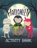 Halloween Activity Book For Kids 8-12
