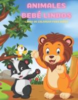 ANIMALES BEBÉ LINDOS - Libro De Colorear Para Niños