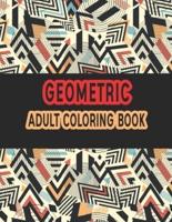 Geometric Adult Coloring Book