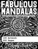 100 Fabulous Mandalas Coloring Book