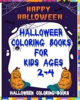 Halloween Coloring Books for Kids Ages 2-4