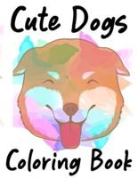 Cute Dogs Coloring Book